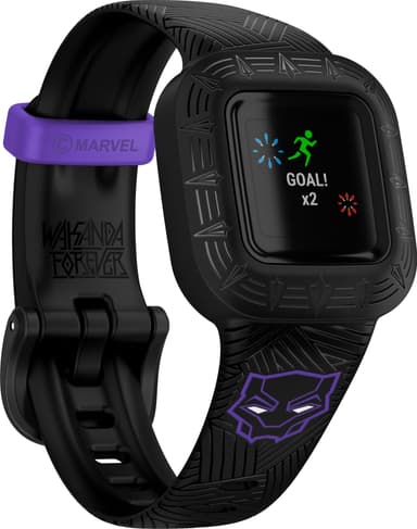 Garmin Vivofit Jr. 3 aktivitetsmåler for barn (Black Panther utgave)