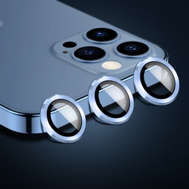 Kamerabeskyttelse 2-pakning Hvit iPhone 13/13 Mini
