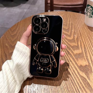 Kickstand mobildeksel Astronaut Svart iPhone 13
