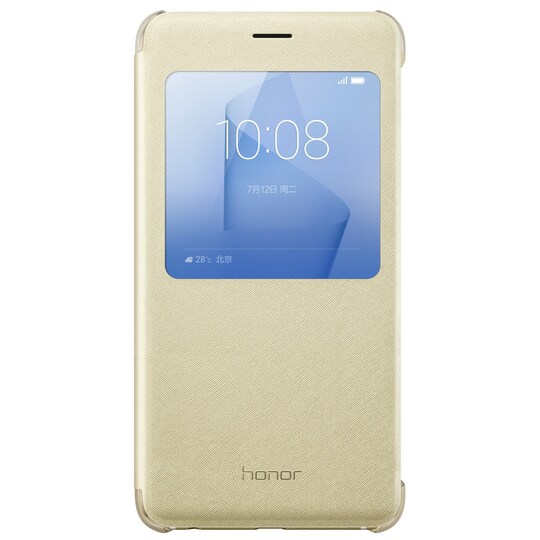 Huawei view mobildeksel for Honor 8 (gull)
