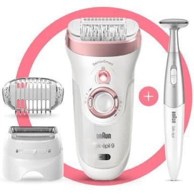 Epilator Silk-Epil 9 SensoSmart 9-890 - Elkjøp