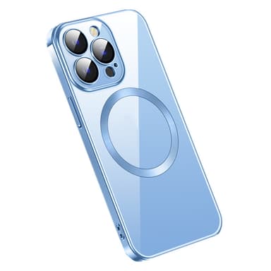 Telefonveske med Lens Protector MagSafe ladestøtte Blå iPhone 12 Pro