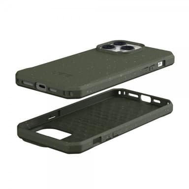 Urban Armor Gear (UAG) iPhone 14 Pro Max Deksel Outback Biodegradable Cover Olive