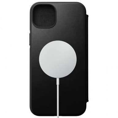 NOMAD iPhone 14 Plus Etui Modern Leather Folio Svart