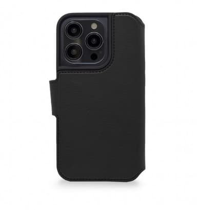 Decoded iPhone 14 Pro Max Etui Leather Wallet Case Svart