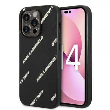 Karl Lagerfeld iPhone 14 Pro Max Deksel Logomania Svart