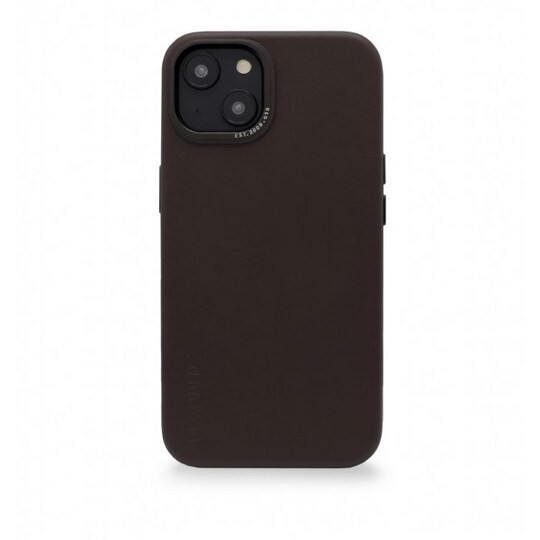 Decoded iPhone 14 Plus Deksel Leather Backcover Brun