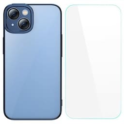Baseus iPhone 14 Deksel Glitter Series Blå