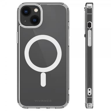 Vivanco iPhone 14 Deksel Mag Steady Transparent Klar