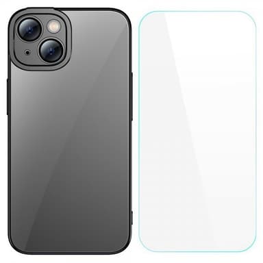 Baseus iPhone 14 Plus Deksel Glitter Series Svart
