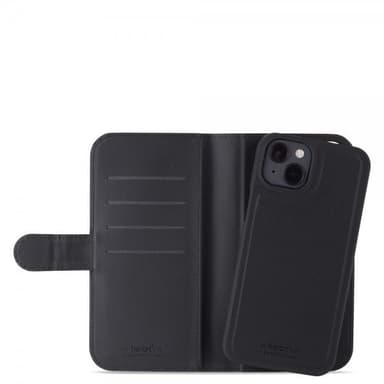 holdit iPhone 14 Plus Etui Wallet Case Magnet Svart