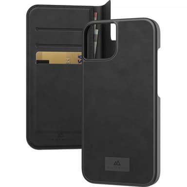 Black Rock iPhone 14 Etui 2 in 1 Wallet Case Avtakbart deksel Svart