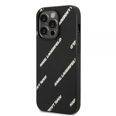 Karl Lagerfeld iPhone 14 Pro Max Deksel Logomania Svart