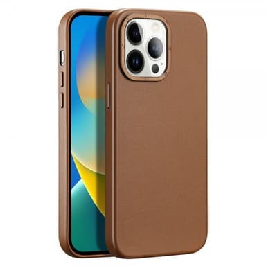 DUX DUCIS iPhone 14 Pro Max Deksel Grit Series MagSafe Brun