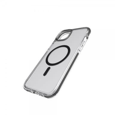 Tech21 iPhone 14 Plus Deksel Evo Crystal MagSafe Graphite Black
