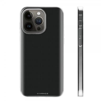 Vivanco iPhone 14 Pro Max Deksel Slim TPU Transparent Klar