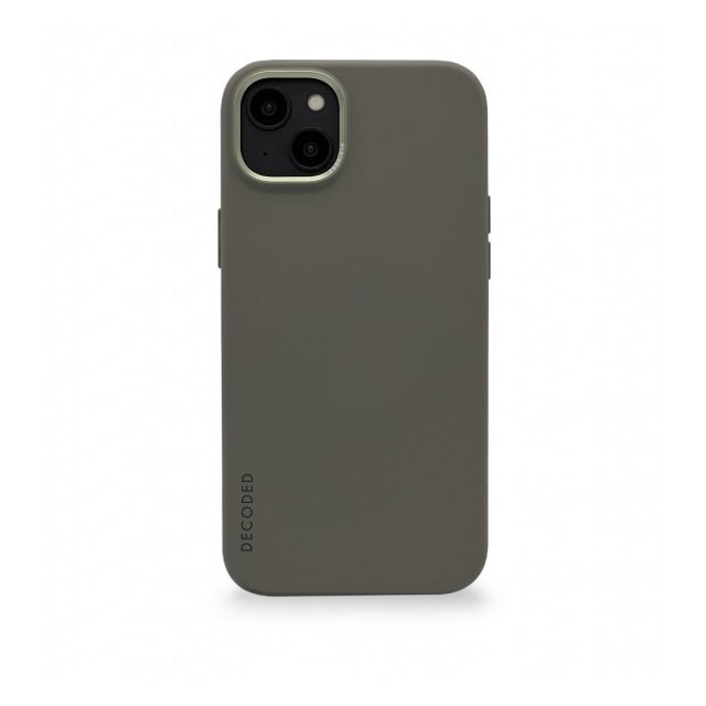 Decoded iPhone 14 Plus Deksel Silicone Backcover Olive