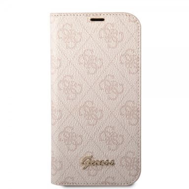 Guess iPhone 14 Pro Max Etui 4G Logo Rosa