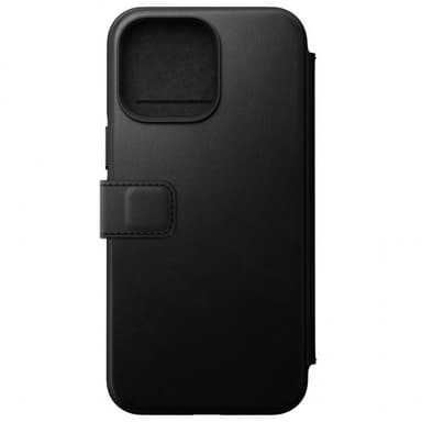 NOMAD iPhone 14 Pro Max Etui Modern Leather Folio Svart