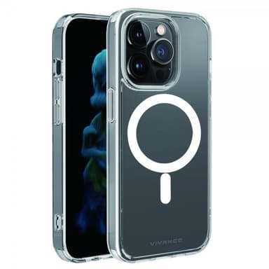 Vivanco iPhone 14 Pro Max Deksel Mag Steady Transparent Klar