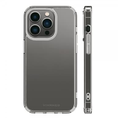 Vivanco iPhone 14 Pro Deksel Safe & Steady Transparent Klar