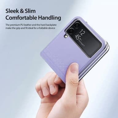 DUX DUCIS Samsung Galaxy Z Flip 4 Deksel Bril Series Lilla