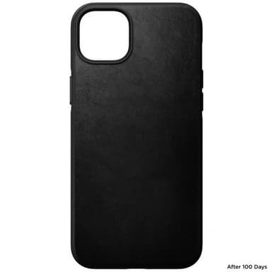 NOMAD iPhone 14 Plus Deksel Modern Leather Case Svart