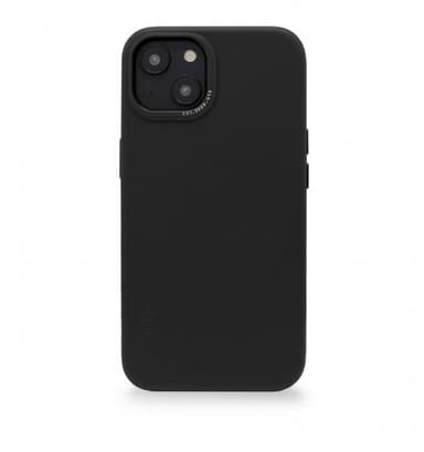Decoded iPhone 14 Plus Deksel Leather Backcover Svart