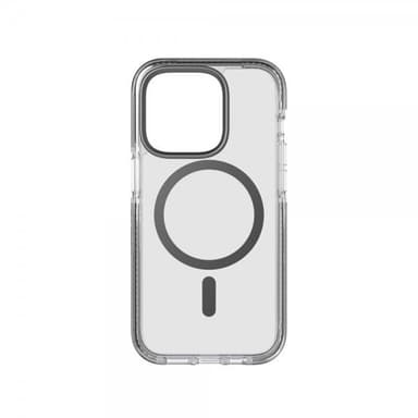 Tech21 iPhone 14 Pro Deksel Evo Crystal MagSafe Graphite Black