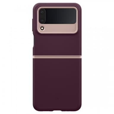 Spigen Samsung Galaxy Z Flip 4 Deksel Nano Pop Burgundy Bean