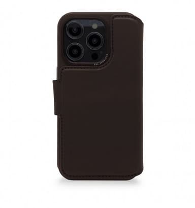 Decoded iPhone 14 Pro Etui Leather Detachable Wallet Brun