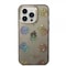 Guess iPhone 14 Pro Deksel Peony Glitter Svart