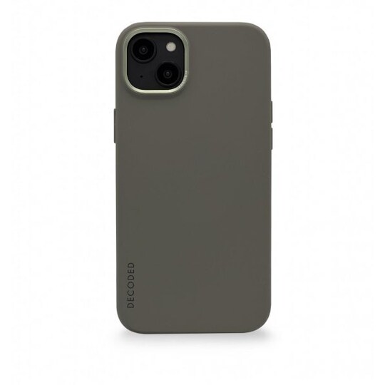 Decoded iPhone 14 Deksel Silicone Backcover Olive