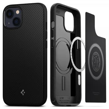 Spigen iPhone 14 Plus Deksel Core Armor MagFit Matte Black