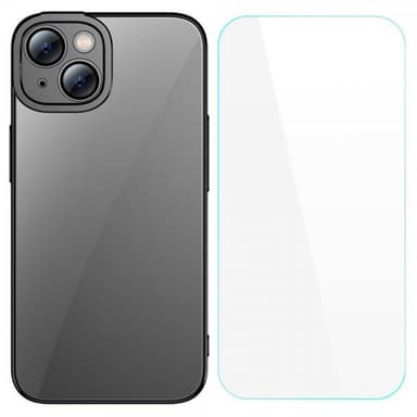 Baseus iPhone 14 Deksel Glitter Series Svart