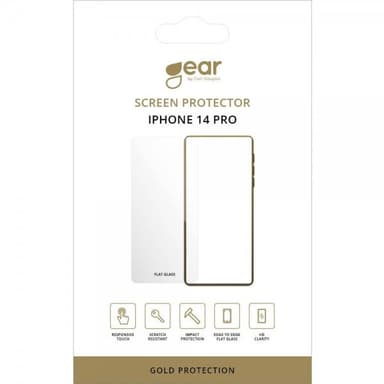 Gear iPhone 14 Pro Skjermbeskytter 2.5D