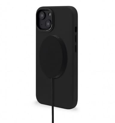 Decoded iPhone 14 Plus Deksel Leather Backcover Svart