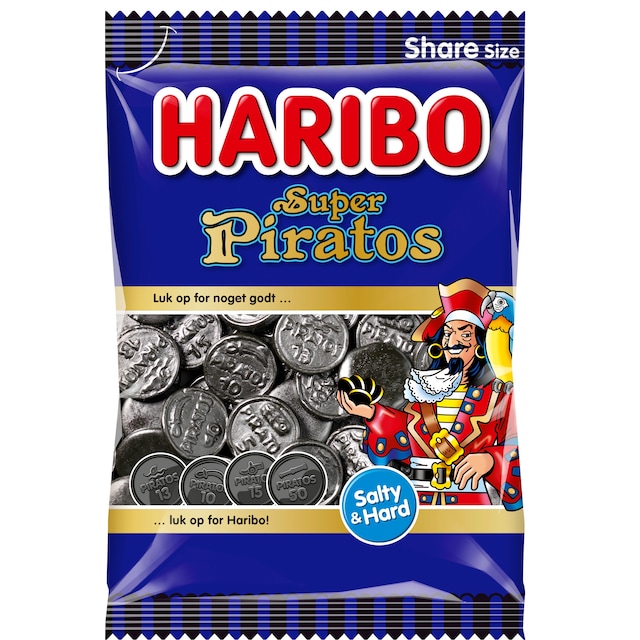Haribo Super Piratos godteri 1896