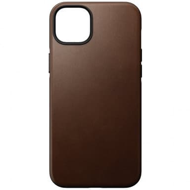 NOMAD iPhone 14 Plus Deksel Modern Leather Case Brun