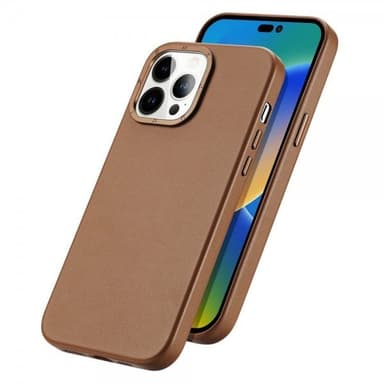 DUX DUCIS iPhone 14 Pro Max Deksel Grit Series MagSafe Brun