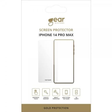 Gear iPhone 14 Pro Max Skjermbeskytter 2.5D
