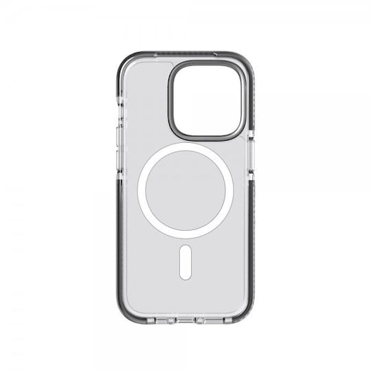 Tech21 iPhone 14 Pro Deksel Evo Crystal MagSafe Graphite Black