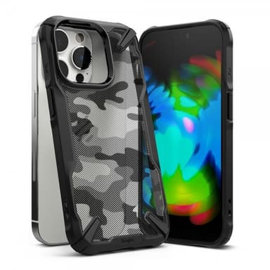 Ringke iPhone 14 Pro Deksel Fusion X Camo Black