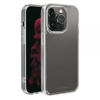 Vivanco iPhone 14 Pro Deksel Safe & Steady Transparent Klar