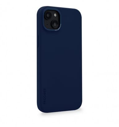 Decoded iPhone 14 Plus Deksel Silicone Backcover Navy Peony
