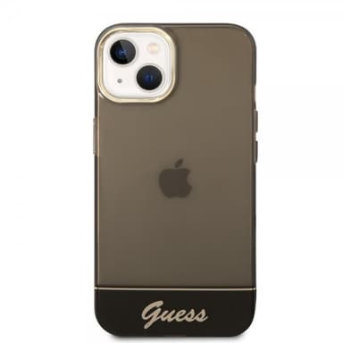 Guess iPhone 14 Plus Deksel Translucent Svart