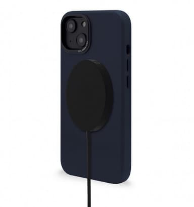 Decoded iPhone 14 Plus Deksel Leather Backcover Navy