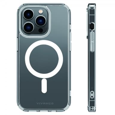 Vivanco iPhone 14 Pro Deksel Mag Steady Transparent Klar