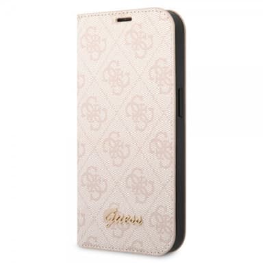 Guess iPhone 14 Pro Max Etui 4G Logo Rosa
