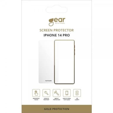Gear iPhone 14 Pro Skjermbeskytter 2.5D